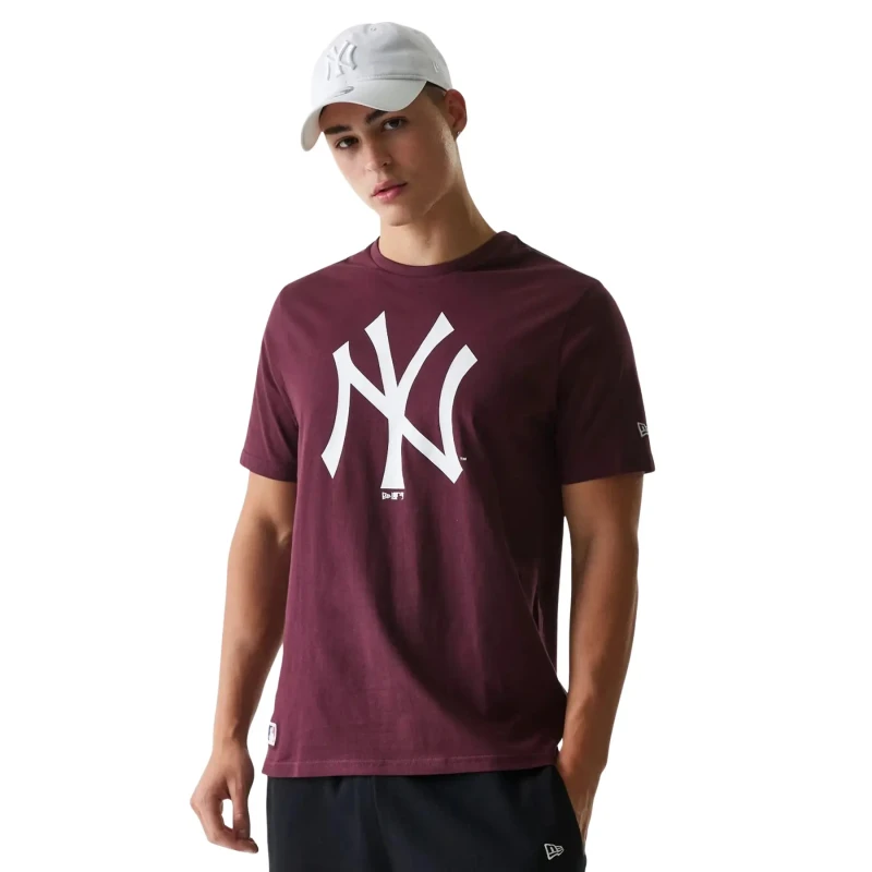 Image of new era T-Shirt New York Yankees Nos MLB Regular Rouge Male L