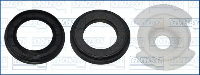 Image of AJUSA Crankshaft seal AJUSA 61002100