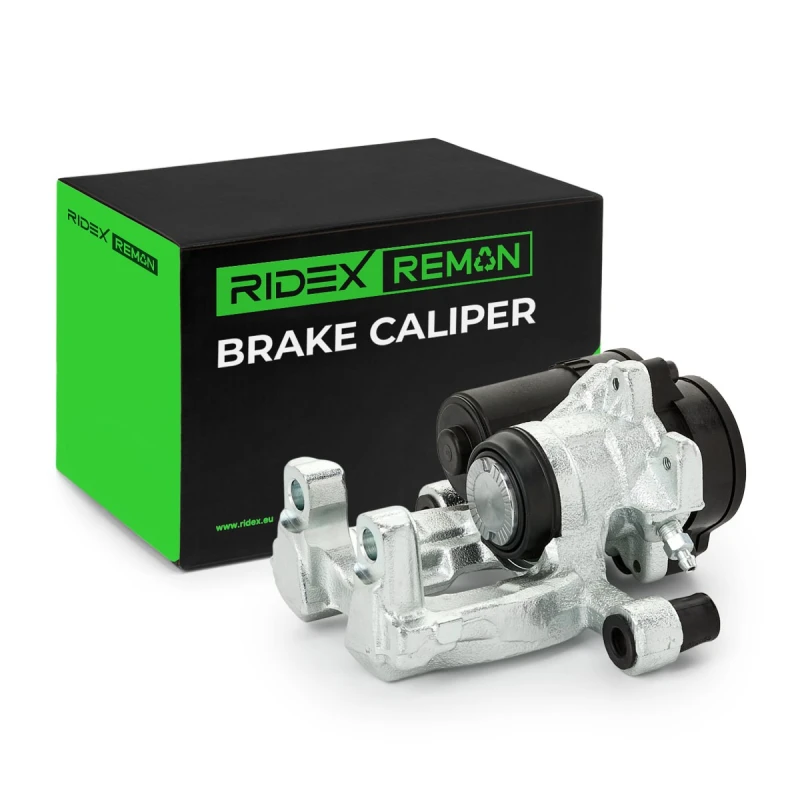 Image of RIDEX REMAN 78B3148R Brake caliper behind the axle, for vehicles with electric parking brake Cast Iron Brake Caliper (78)