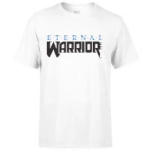 Image of Valiant Comics Classic Eternal Warrior Logo T-Shirt - L - White