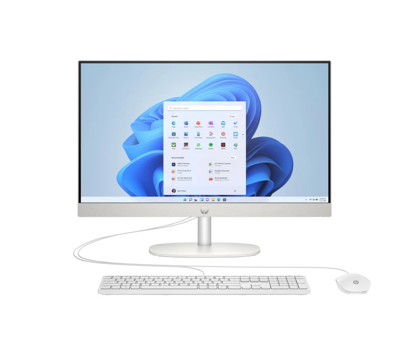 Image of HP 24-cr0063na All In One - Intel Core i3, 256GB SSD 2025 - Shell White