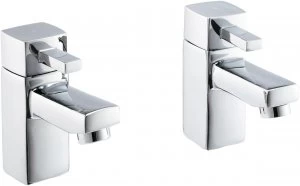 Image of Wickes Yaran Bath Taps - Chrome