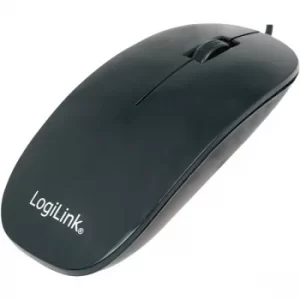 LogiLink ID0063 Mouse Optical Black Flat