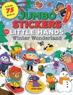 Image of jumbo stickers for little hands winter wonderland includes 75 stickers