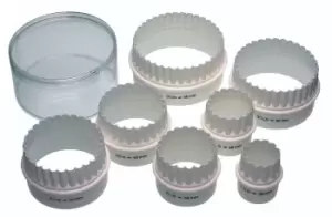 image of Double Edged Plastic Biscuit/Pastry Cutter Set, Display Boxed