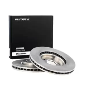 Image of RIDEX Brake disc 82B0845 Brake rotor,Brake discs OPEL,CADILLAC,VAUXHALL,Astra J Sports Tourer (P10),ASTRA J,ZAFIRA TOURER C (P12),Astra J GTC (P10)