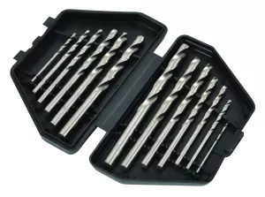 image of HSS Metal twist drill bit set 13 Piece AVIT AV08011 Cylinder shank