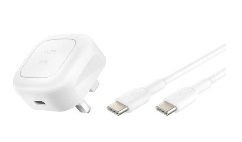 Image of Belkin 20W USB PD WCHARGER WPPS WHT W1MC-C