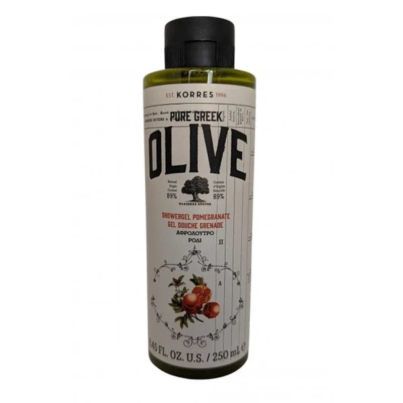 Image of Korres Olive Pomegranate Shower Gel 200ml