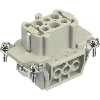 Image of Harting 09 33 006 2701 Han 6E F s Industrial Connector HAN E Series Inserts