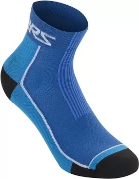 image of Alpinestars Summer 9 Socks, black-blue, Size L, black-blue, Size L