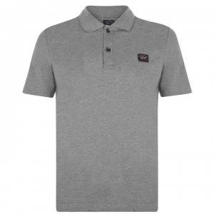 image of PAUL AND SHARK Short Sleeved Polo Shirt - Grey 931