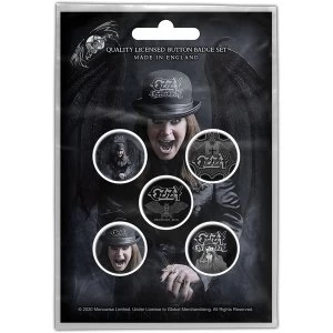 Image of Ozzy Osbourne - Ordinary Man Button Badge Pack