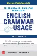 Image of mcgraw hill education handbook of english grammar and usage