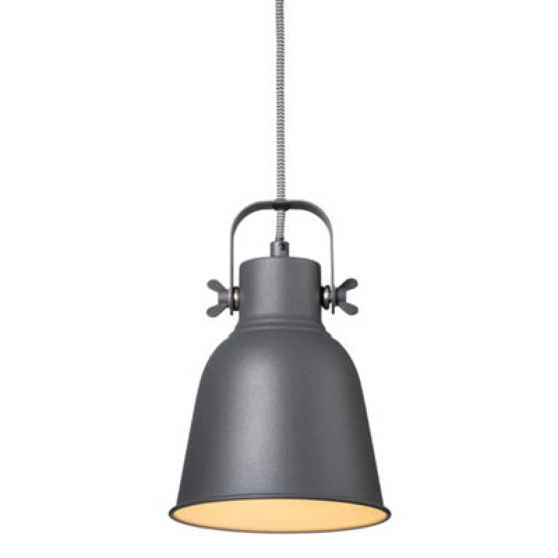 Image of Nordlux Adrian Metal Pendant Light Adjustable Head Black,mains