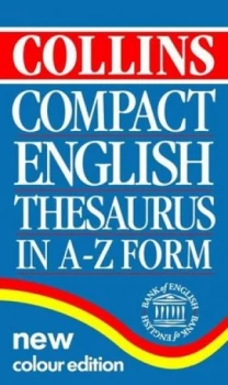 Image of Collins Compact English Thesaurus in A-Z Form Hardback