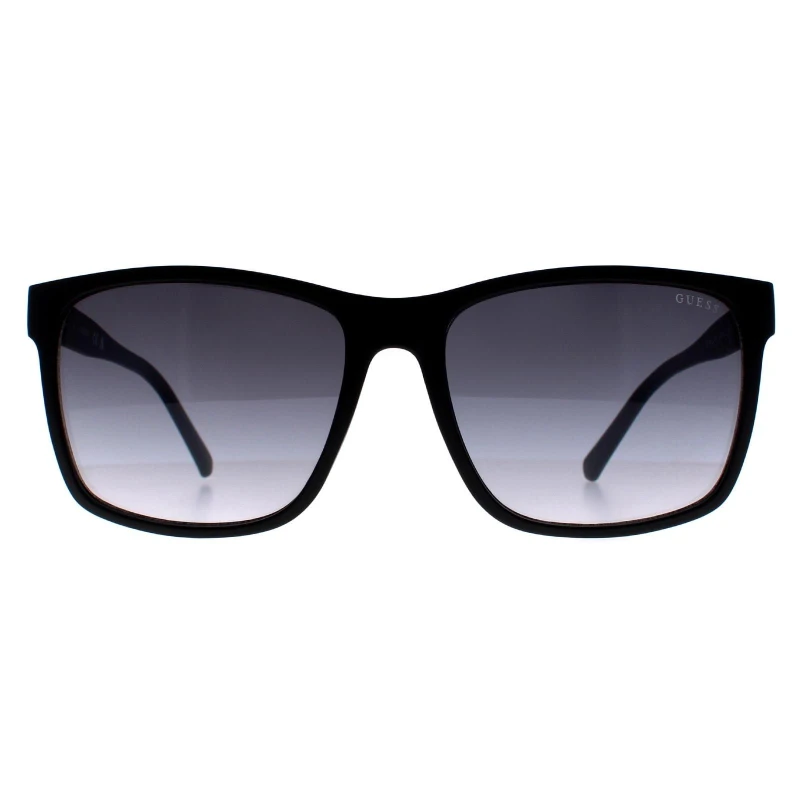 Image of Guess Square Black Grey Gradient Mirrored GF5082 Black