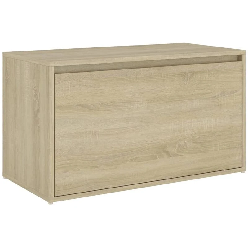 Image of VIDAXL Hall Bench 80x40x45cm Sonoma Oak Engineered Wood Vidaxl 8720286642665