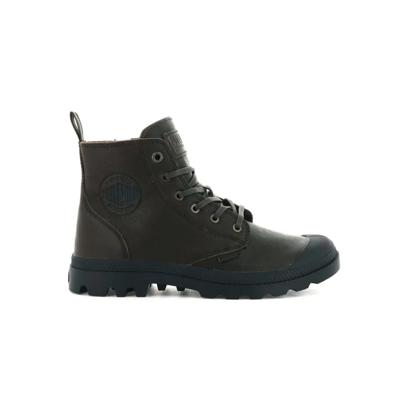 Image of Palladium Boots Palladium Pampa Zip Lth Ess Gris Male 37