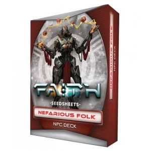 Image of FAITH: The Sci-Fi RPG Second Edition Seedsheets - Nefarious Folk Gear Deck