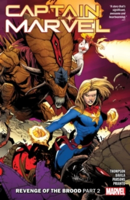 Image of Captain Marvel Vol. 10: Revenge Of The Brood Part 2 Paperback / softback