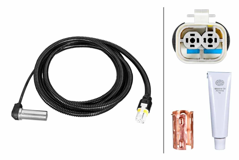 Image of HELLA ABS sensor HELLA 6PU 230 052-171