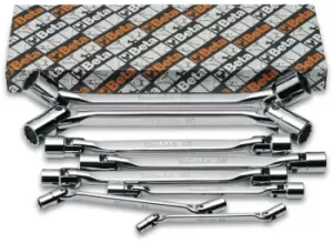 Image of Beta Tools 80 /S8 8pc Double Swivel End Socket Wrench Set (Box) 000800051