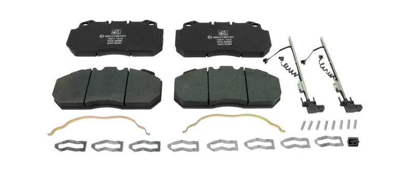 Image of DT Spare Parts 6.95106 Brake pad set Front Axle Brake Pad Set,disc brake (402)