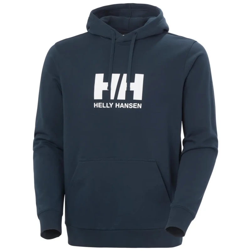 Image of Helly Hansen Logo hoodie Helly Hansen Bleu Male L
