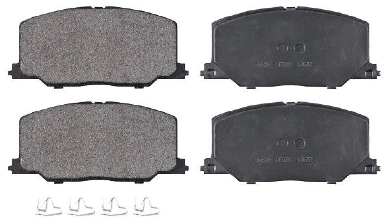 Image of A.B.S. 36659 Brake pad set with acoustic wear warning Brake Pad Set,disc brake (402)