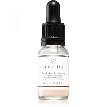 image of Avant Age Nutri-Revive Rose Radiance & Anti Ageing Hyaluronic Eye Serum Anti-Wrinkle Brightening Serum for Eye Area 15ml