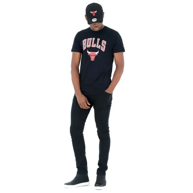 Image of new era T-Shirt Chicago Bulls Noir Male L