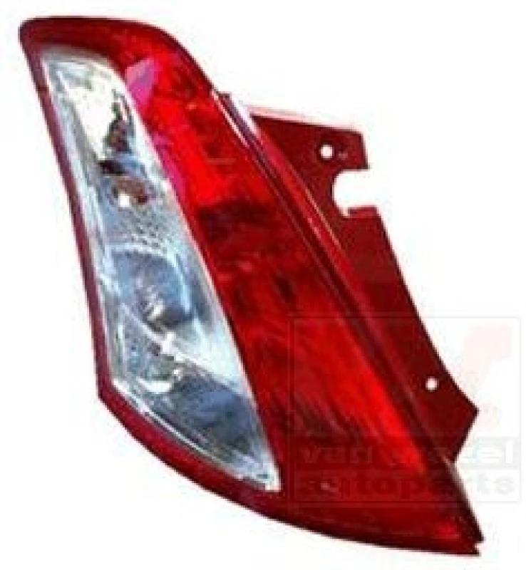 Image of VAN WEZEL 5223931 Rear light without bulb holder, Left Combination Rearlight (391)