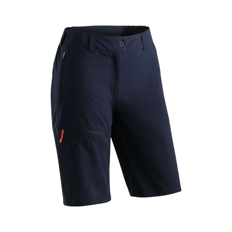 Image of Womens hiking shorts Maier Sports Lulaka Loop Bleu Female 50