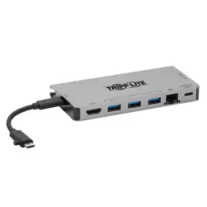 Image of Tripp Lite U442-DOCK5D-GY USB-C Dock - 4K HDMI, USB 3.2 Gen 1,...