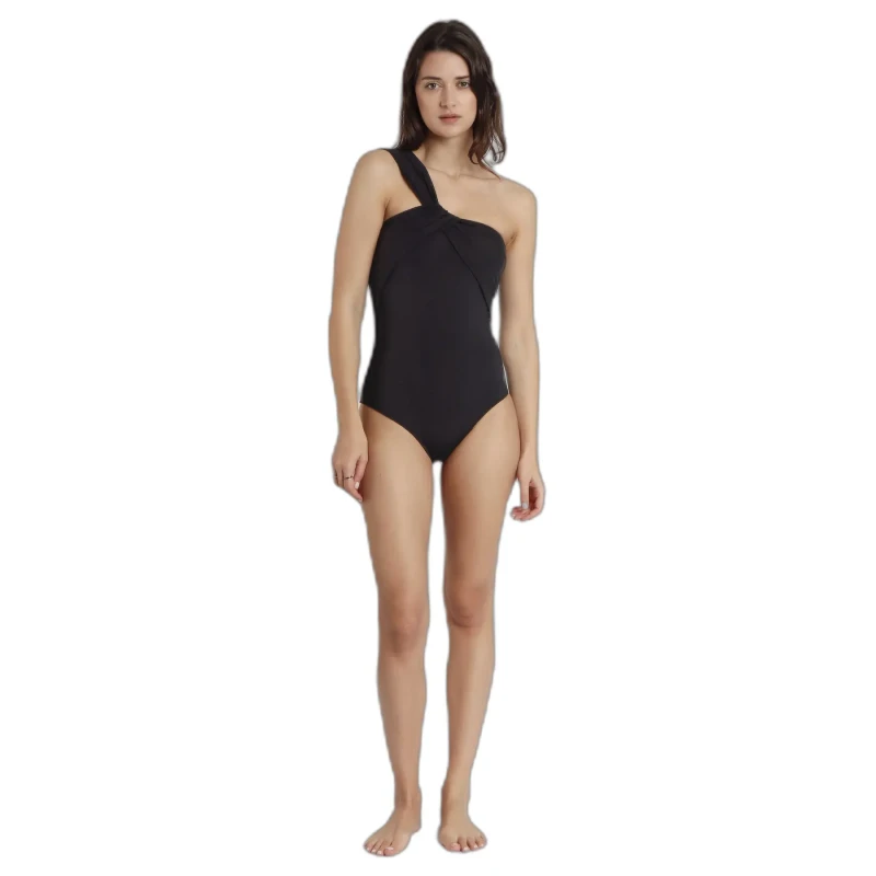 Image of Womens asymmetrical 1 Piece swimsuit Admas Cruise Noir Female 44