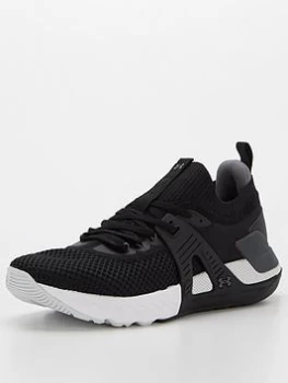 Image of Under Armour Training Project Rock 4 - Black/White, Size 11, Men