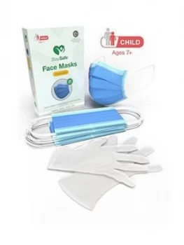 image of Stay Safe Child Size Face Mask - 20 Pack