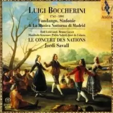 Image of Fandango, Sinfonie Y La Musica Notturna Di Madrid (Savall)