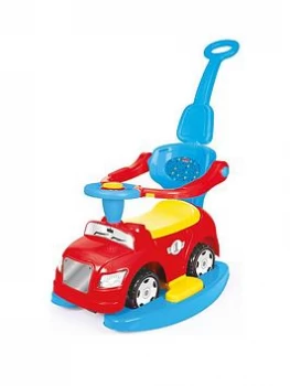 image of Dolu Step Car 4-In-1 Rocker & Ride On