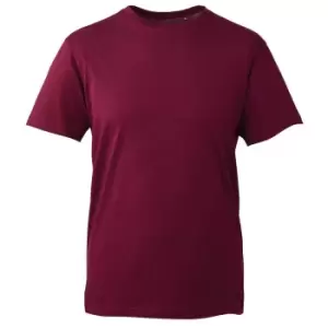 Image of Anthem Mens Organic T-Shirt (3XL) (Burgundy)