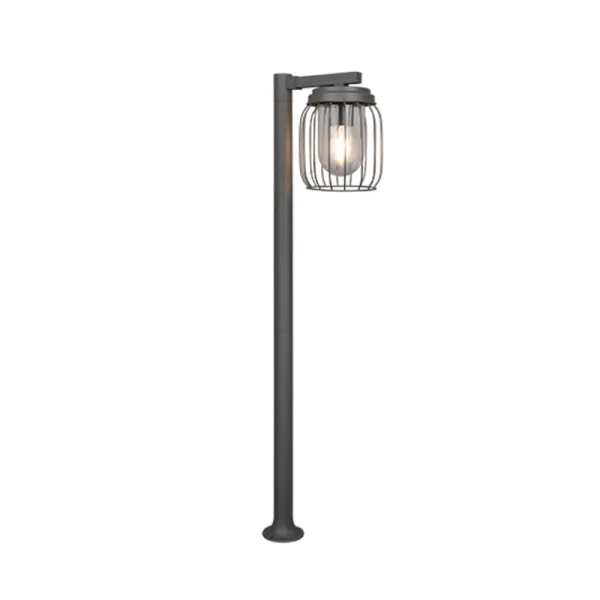 Image of Tuela Modern Outdoor Bollard Anthracite IP44