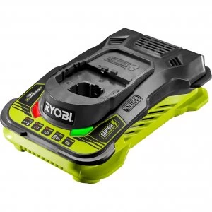 image of Ryobi RC18150 ONE+ 18v Cordless Super Fast Li-ion Battery Charger 240v