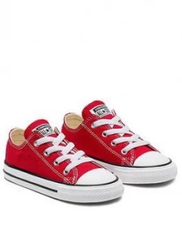 image of Converse Chuck Taylor All Star Infant Trainer - Red, Size 4