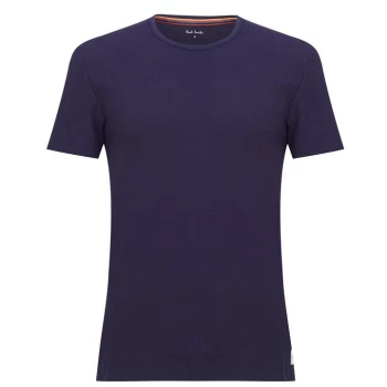 Image of Paul Smith Underwear Texture T Shirt - Blue