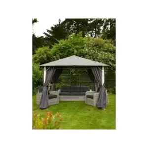 image of 3X3 Vintage Grey Gazebo