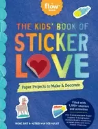 Image of kids book of sticker love paper projects to make and decorate