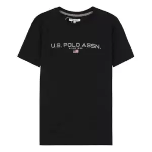 image of US Polo Assn Sport T-Shirt Junior Boys - Black