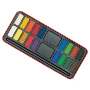 Major Brushes Watercolour Painting Tin-18 Block