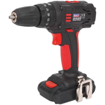 image of Sealey CP18VLD 18v Cordless Combi Drill 1 x 1.5ah Li-ion Charger Case